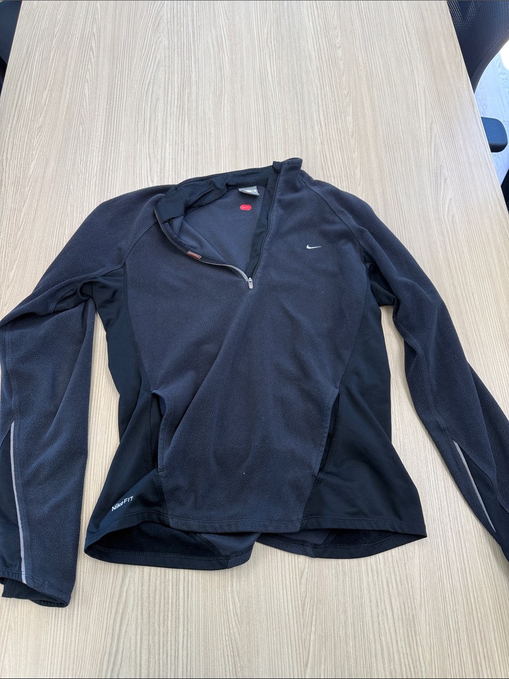 Nike Black Quarter-Zip Performance Pullover